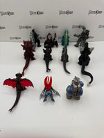 Bandai Godzilla and Friends Mini Figures Parts and Pieces Lot