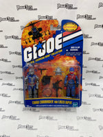 GI JOE RAH Collection Cobra Commander and Laser Viper