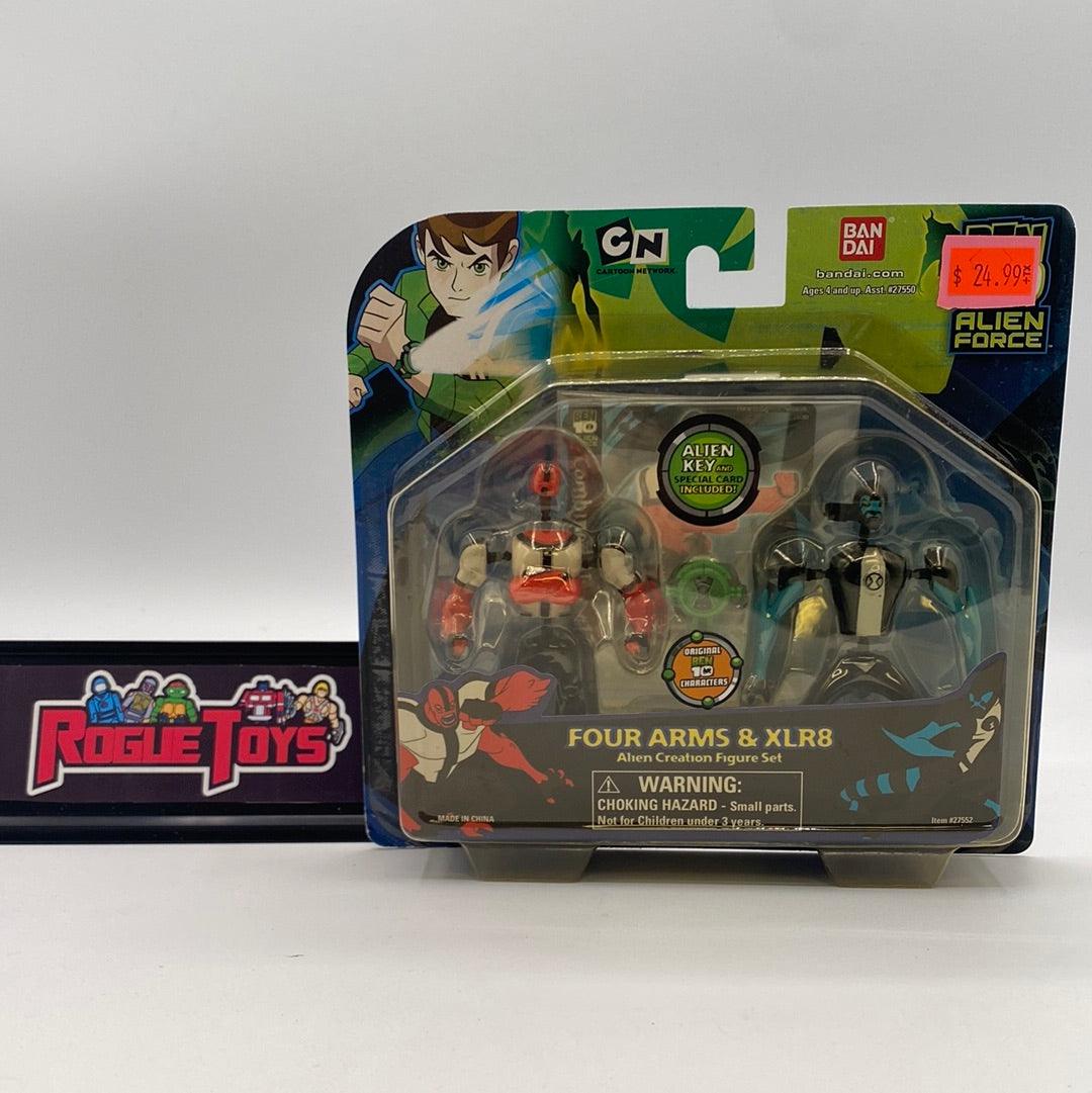 Bandai Ben 10 Alien Force Four Arms & XLR8| Rogue Toys