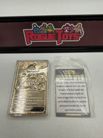 Nintendo Pokémon 23k Gold-Plated Trading Card Mewtwo