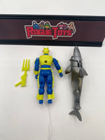 Hasbro 1992 Vintage GI Joe Eels (Incomplete, Shark has Melt Marks)