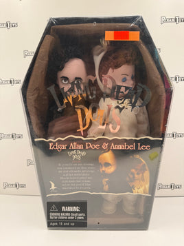 Mezco Living Dead Dolls Edgar Allan Poe & Annabel Lee