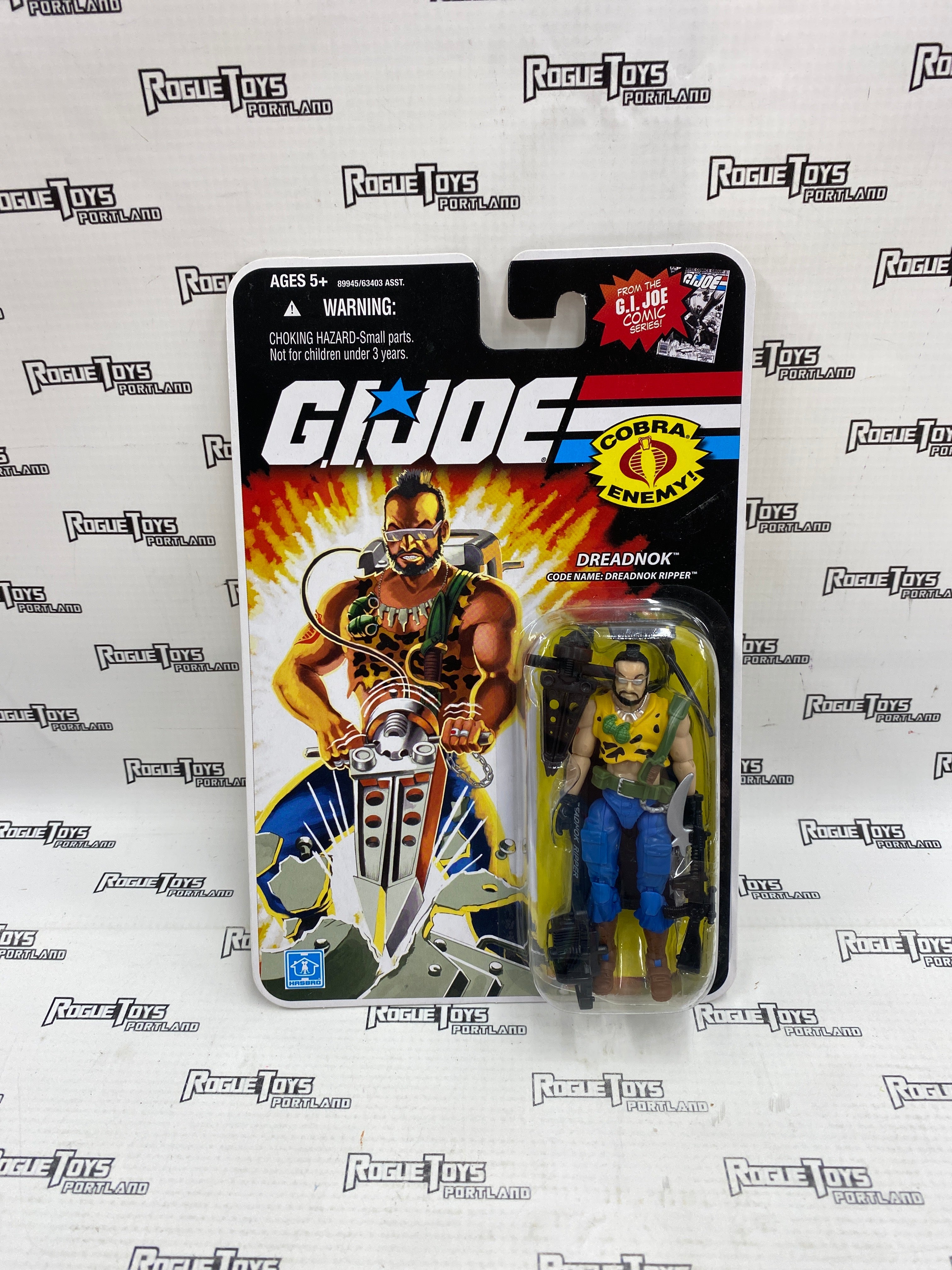 GI JOE (2008) Comic Series Ripper| Rogue Toys