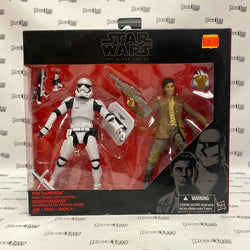 Hasbro Star Wars The Black Series 2-Pack / Poe Dameron / First Order Riot Control Stormtrooper