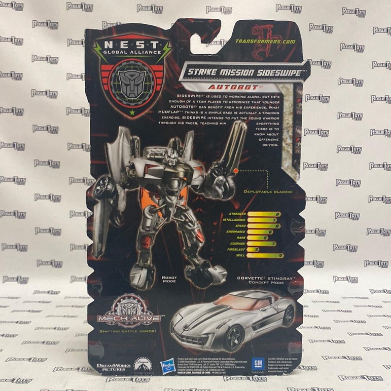 Hasbro Transformers: Revenge of the Fallen Deluxe Class Autobot Strike Mission Sideswipe - Rogue Toys