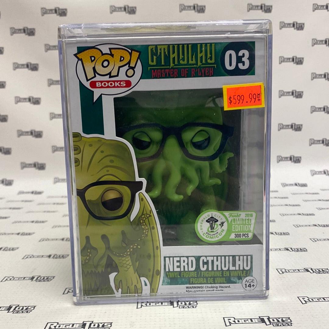 Funko POP! Books Cthulhu Master of R’lyeh Nerd Cthulhu (Funko 2016 Limited Edition Emerald City Comicon Exclusive) - Rogue Toys