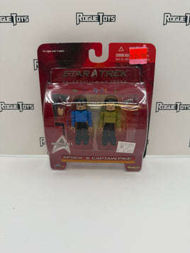 Diamond Select Toys Star Trek Minimates Series 1 Spock & Captain Pike 2-Pack