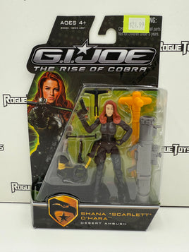 Hasbro G.I. Joe The Rise of Cobra Shana “Scarlett” O’Hara (Desert Ambush)