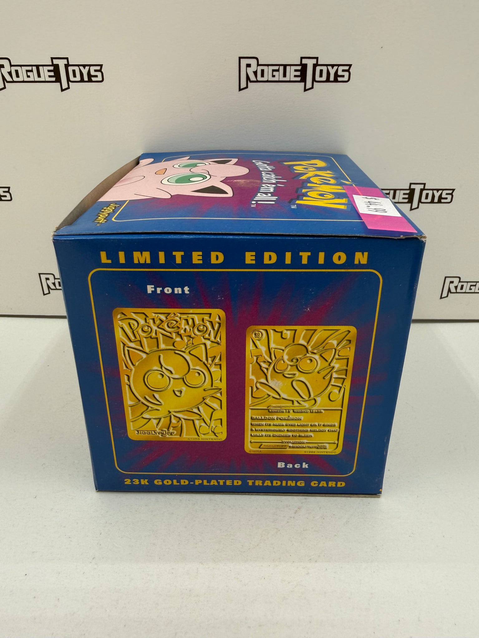 Nintendo Pokémon 23k Gold-Plated Trading Card #39 Jigglypuff| Rogue Toys