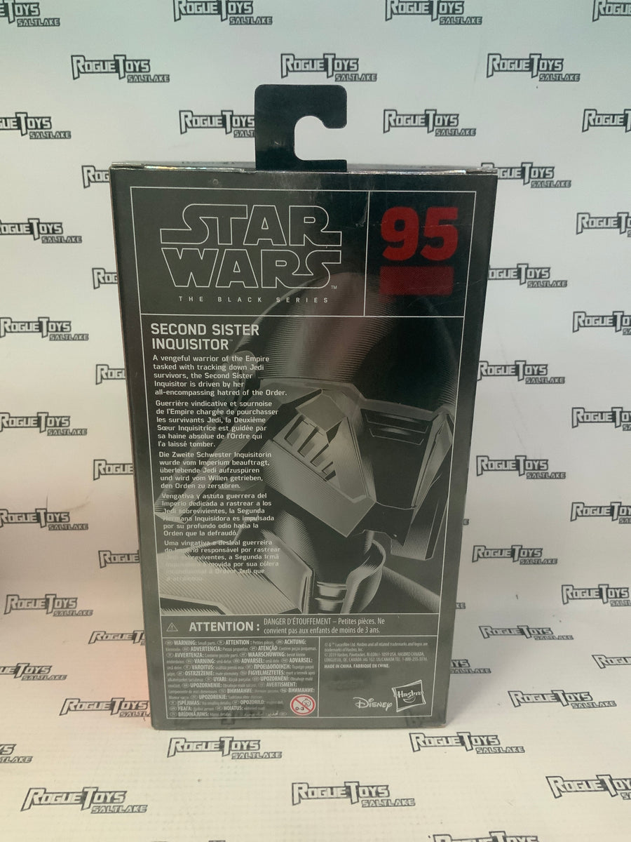 Hasbro Star Wars The Black Series Cabonized Graphite Second Sister Inq ...