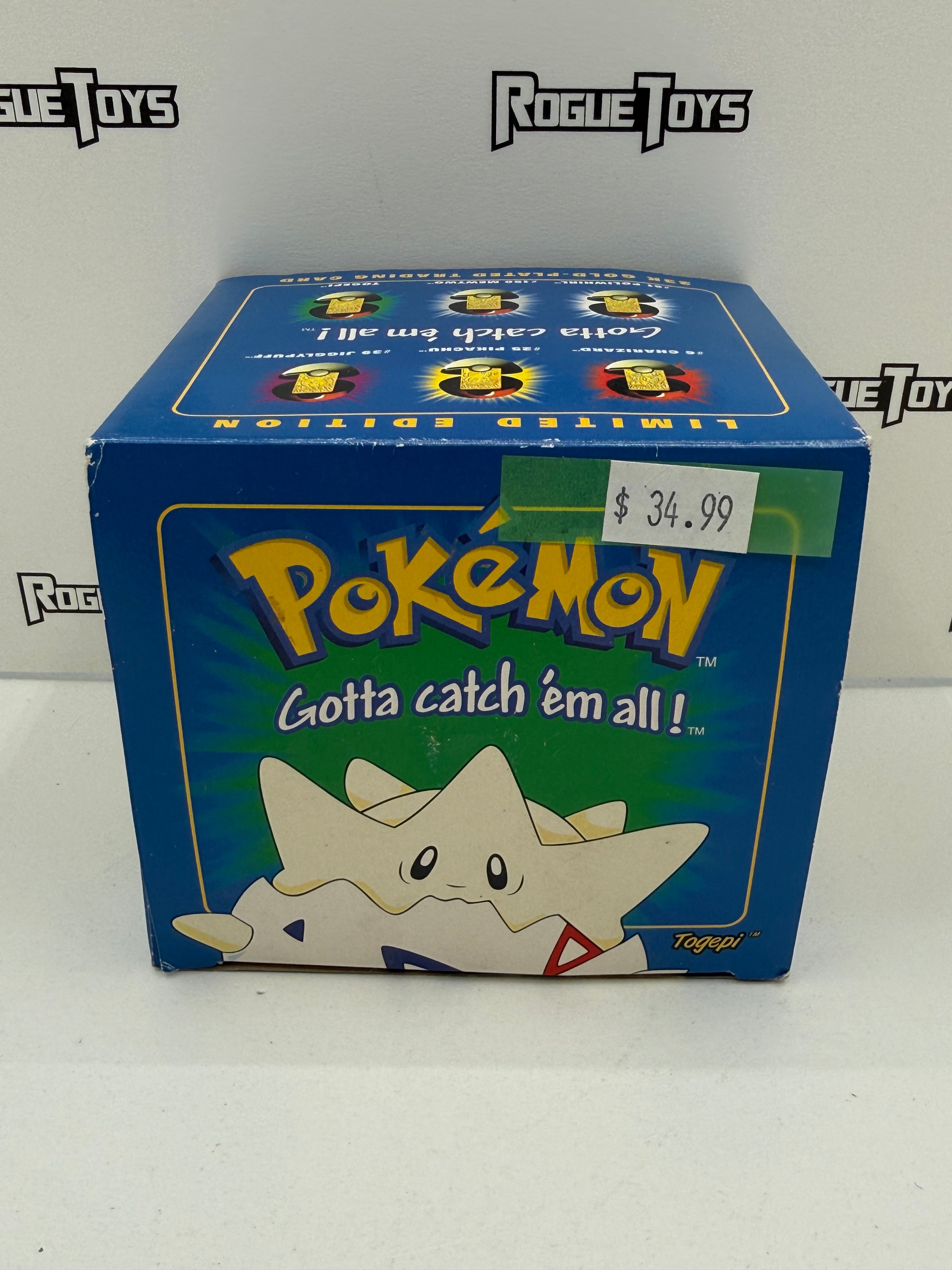 Nintendo Pokémon 23k Gold-Plated Trading Card Togepi