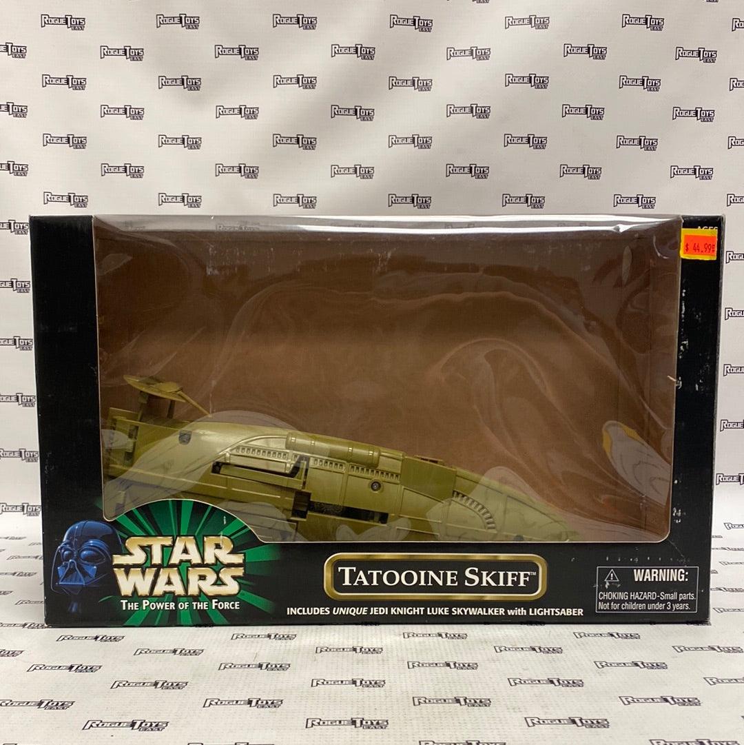 Hasbro Star Wars The Power of the Force Tatooine Skiff Includes Unique Jedi Knight Luke Skywalker with Lightsaber