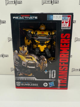 Hasbro Transformers Studio Series Transformers: Reactivate Deluxe Class Gamer Edition Bumblebee