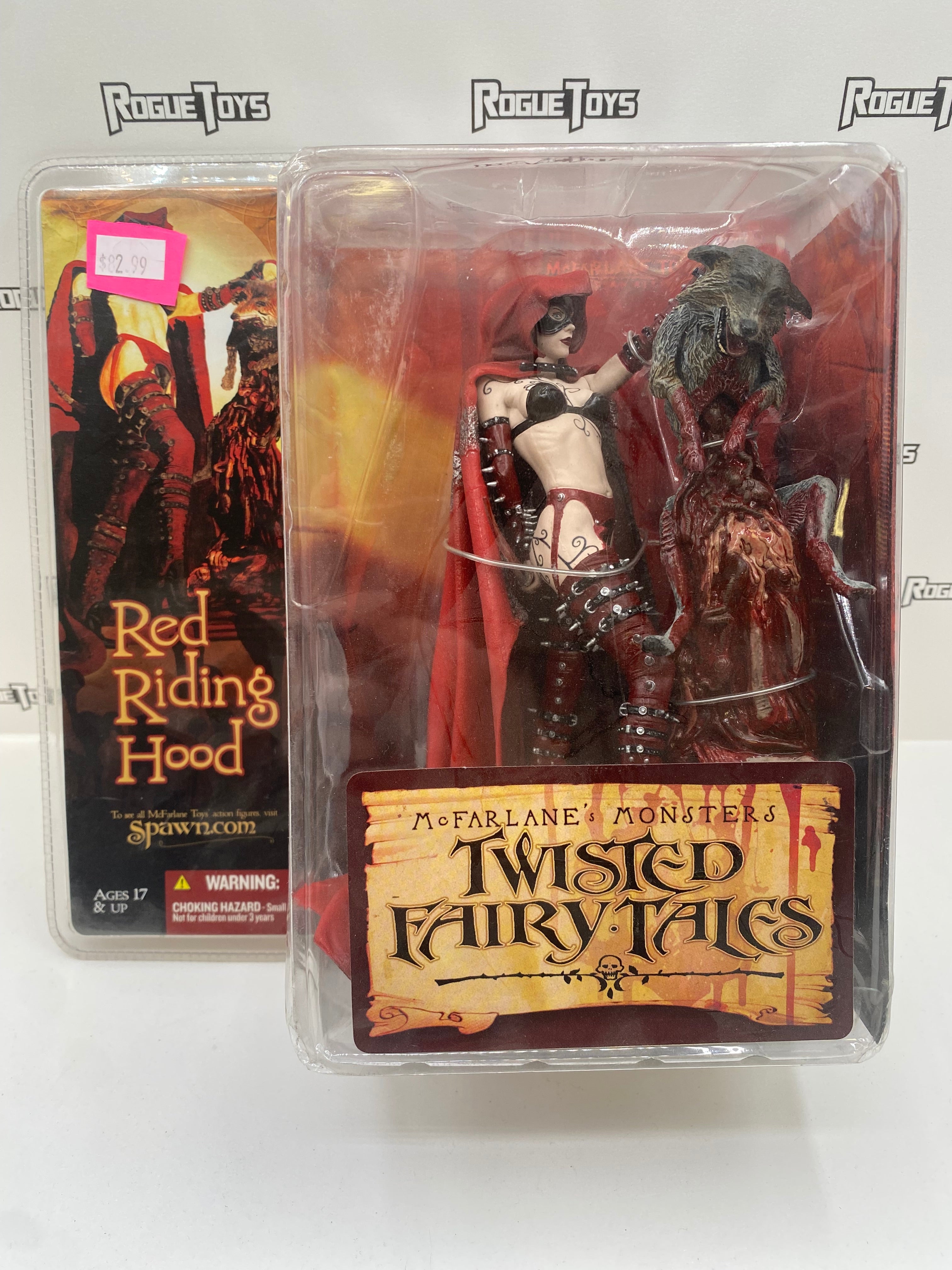 mcfarlane toys monsters McFarlane Toys McFarlane’s Monsters Twisted Fairy Tales Red Riding Hood