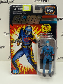 Hasbro G.I. Joe 25th Anniversary Cobra Enemy! Cobra Leader Cobra Commander