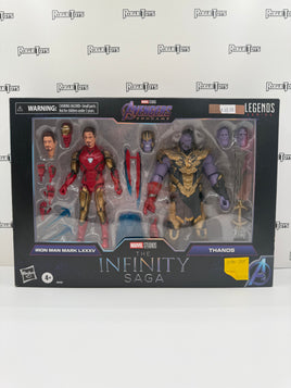 Hasbro Marvel Legends The Infinity Saga Avengers: Endgame Iron Man Mark LXXXV & Thanos