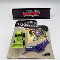 Hasbro 1984 Transformers G1 Scrapper w/ Cardback