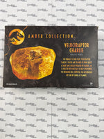 Jurassic World Amber Collection Velociraptor Charlie premium action figure