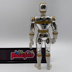 Bandai 1998 Power Rangers in Space Talking Silver Astro Ranger (Not Tested) - Rogue Toys