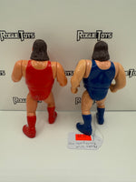 Hasbro WWF Series 3 Typhoon with Tidal Wave! & Earthquake with Aftershock!