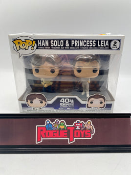 Funko POP! Star Wars: The Empire Strikes Back 40th Anniversary Han Solo & Princess Leia