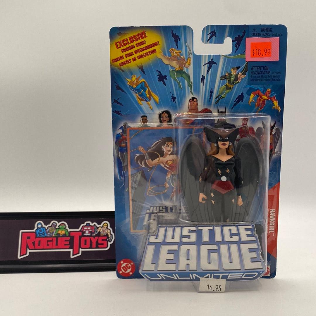 Mattel DC Justice League Unlimited Hawkgirl w/ Exclusive Trading Card - Rogue Toys