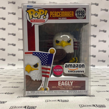 Funko POP! Television Peacemaker: The Series Eagly (Flocked) (Amazon Exclusive) - Rogue Toys
