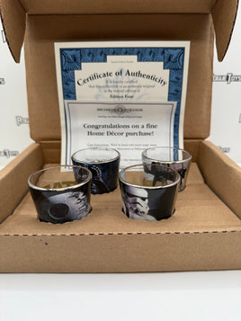 The Bradford Exchange Star Wars Trilogy Collection Edition Four Shot Glasses