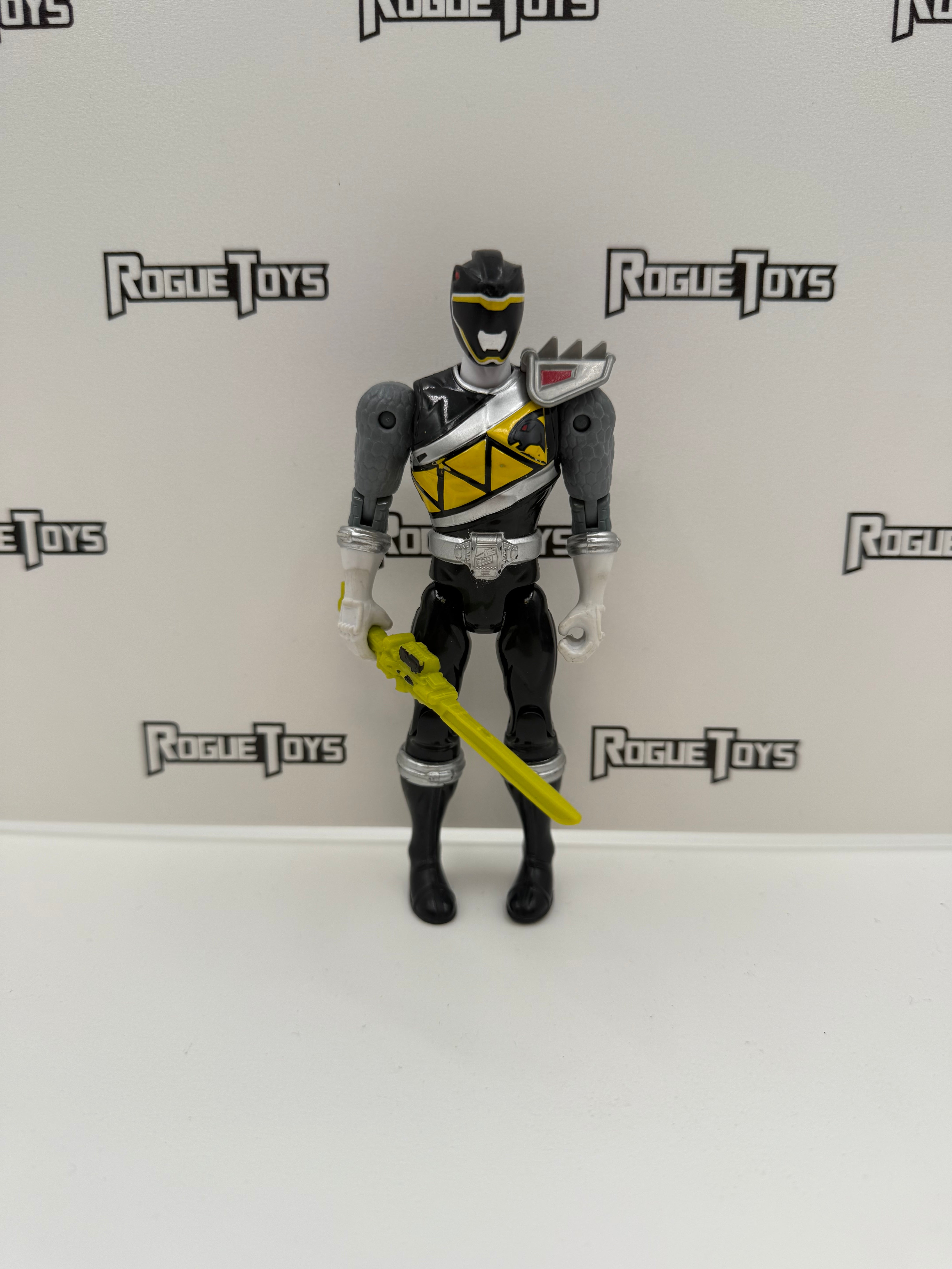 Bandai Power Rangers Dino Charge Black Ranger w/ Sword| Rogue Toys