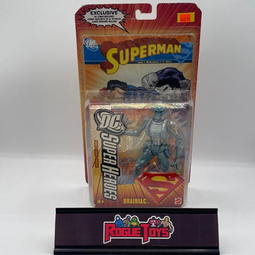 Mattel DC Super Heroes Superman Brainiac