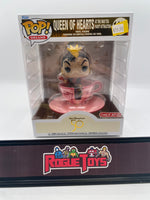 Funko POP! Deluxe Walt Disney World 50 Queen of Hearts at The Mad Tea Party Attraction (Target Exclusive)