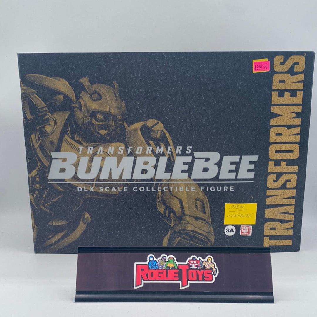 Hasbro Transformers Bumblebee DLX Scale Collectible Figure (Open, Complete)