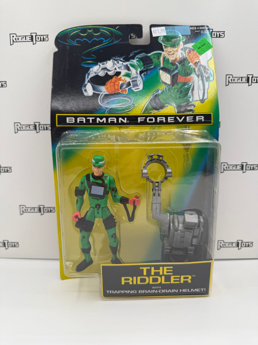 Kenner Batman Forever The Riddler with Trapping Brain-Drain Helmet ...