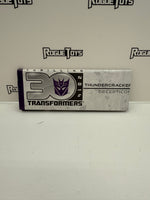 Hasbro Transformers Generations Deluxe Class Thrilling 30 Decepticon Thundercracker