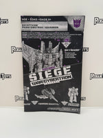 Hasbro Transformers War for Cybertron Siege Decepticon Phantomstrike Squadron (Amazon Exclusive)