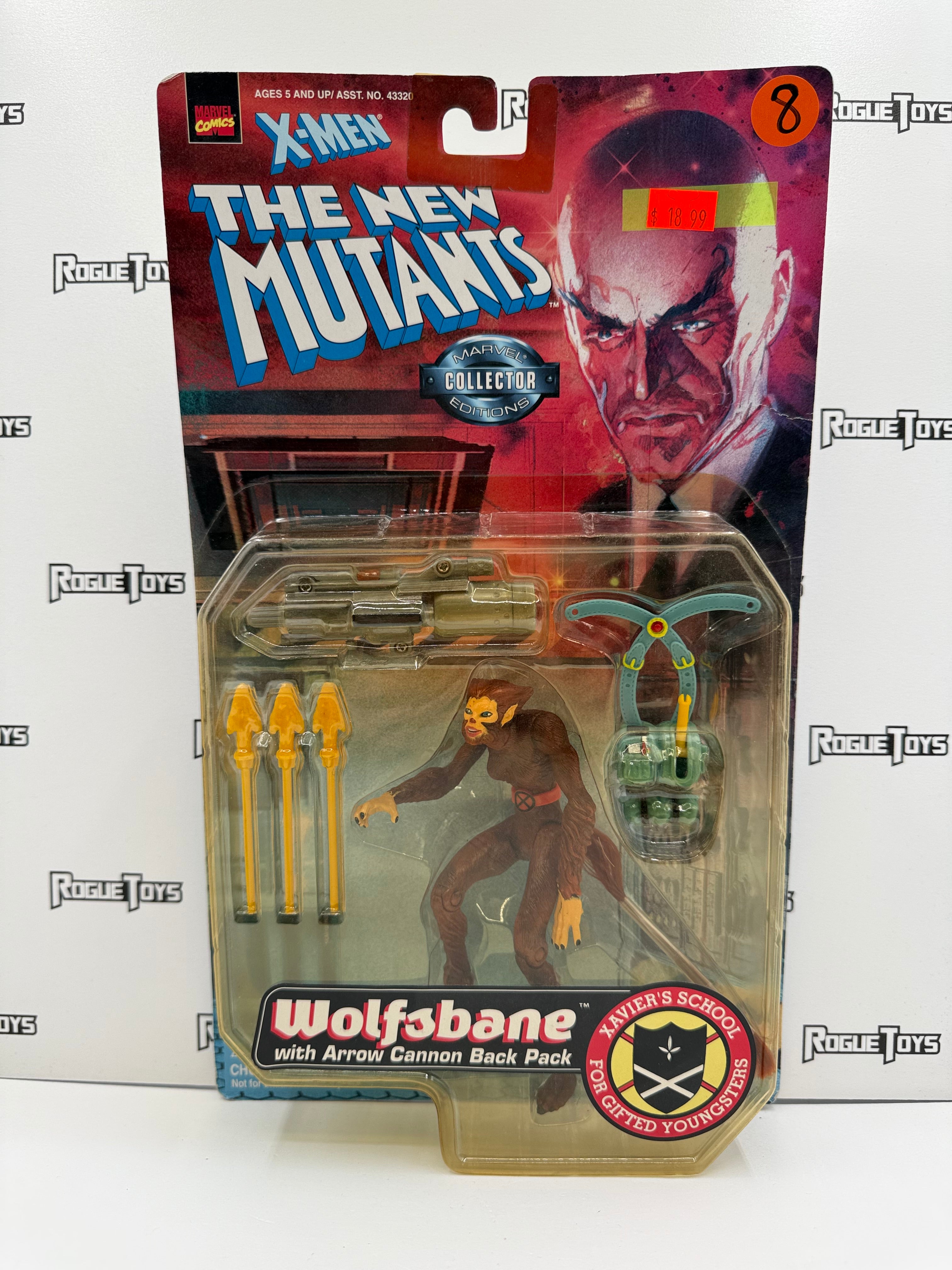 ToyBiz Marvel Comics X-Men The New Mutants Wolfsbane| Rogue Toys