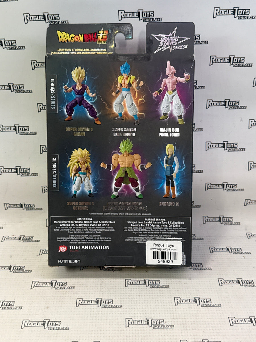 Super Saiyan Blue Gogeta action figure from Bandai’s Dragon Ball Stars ...