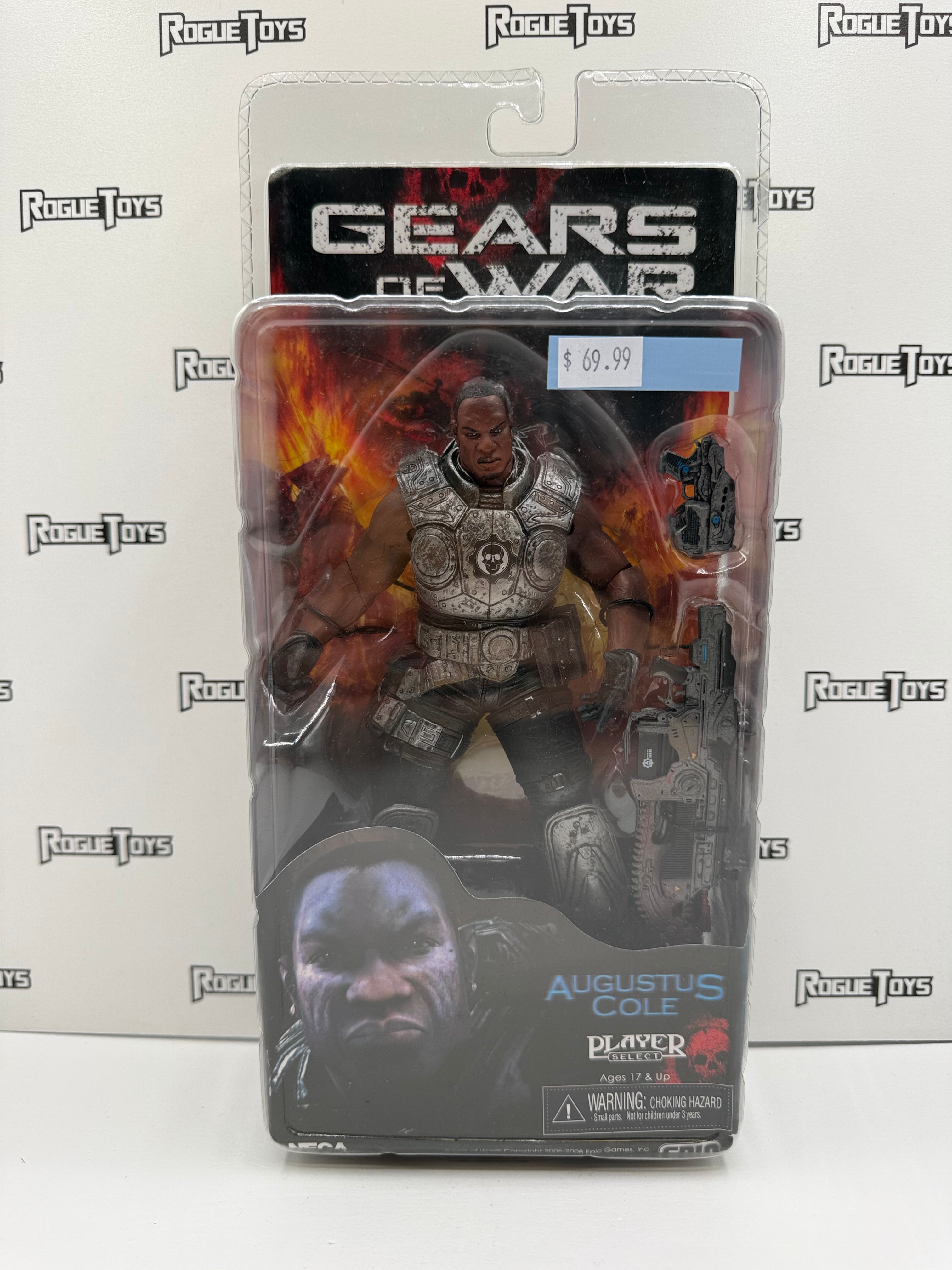 NECA Player Select Gears of War Augustus Cole