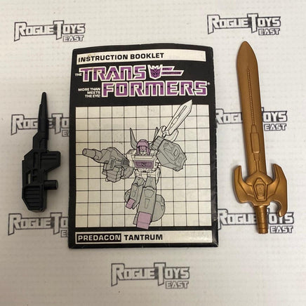 Hasbro Vintage Transformers G1 Tantrum (Incomplete) - Rogue Toys