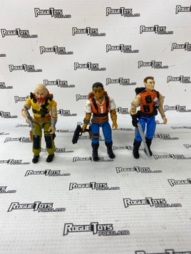 Vintage GI JOE Slaughter’s Renegades Set of 3 (Mercer, Taurus & Red Dog)