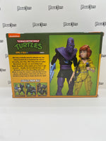 NECA Reel Toys Nickelodeon Teenage Mutant Ninja Turtles April O’Neil vs. Foot Soldier (Bashed)