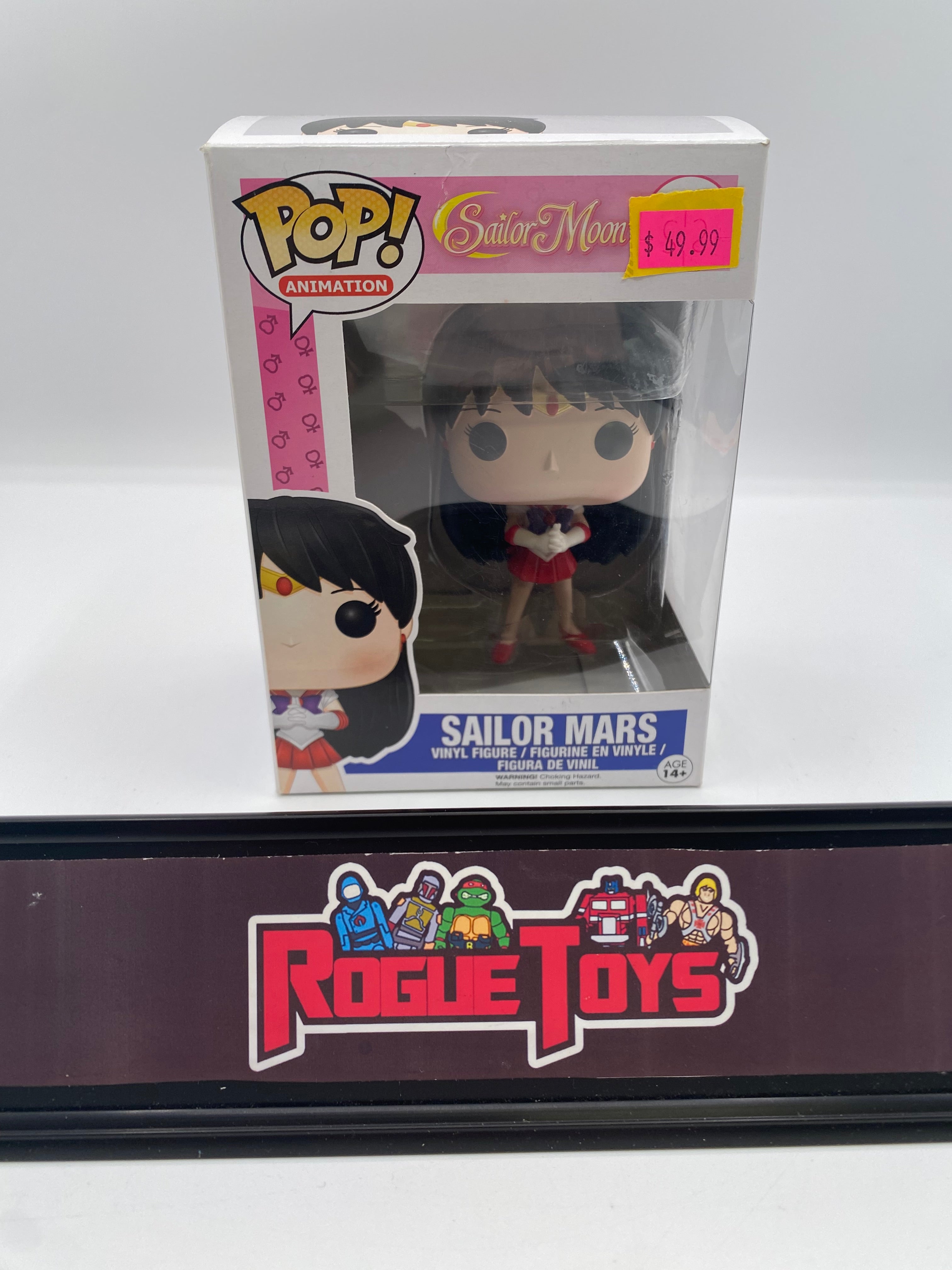Funko POP! Animation Sailor Moon Sailor Mars| Rogue Toys