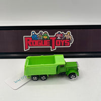 Green Blue Tipper Dump Truck Construction