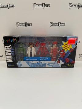 Diamond Select Toys Marvel Universe Minimates Hulk / Bruce Banner / Daredevil / Elektra 4-Pack