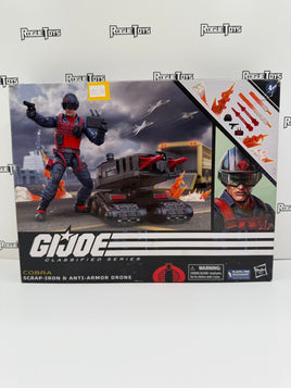 Hasbro G.I. Joe Classified Series Cobra Scrap-Iron & Anti-Armor Drone