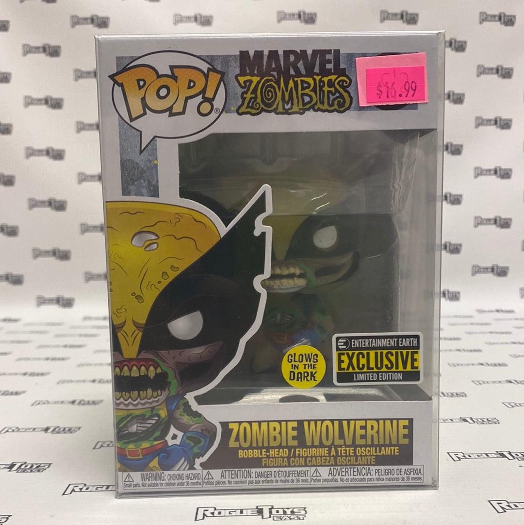 Funko POP! Marvel Zombies Zombie Wolverine (Glows in the Dark) (Entertainment Earth Exclusive Limited Edition)