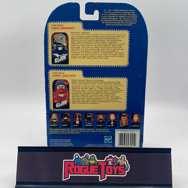 Hasbro GI Joe The Real American Hero Collection Special Collector’s Edition Cobra Commander and Laser Viper