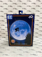 NECA E.T. 40th Anniversary E.T. & Elliott with Bicycle