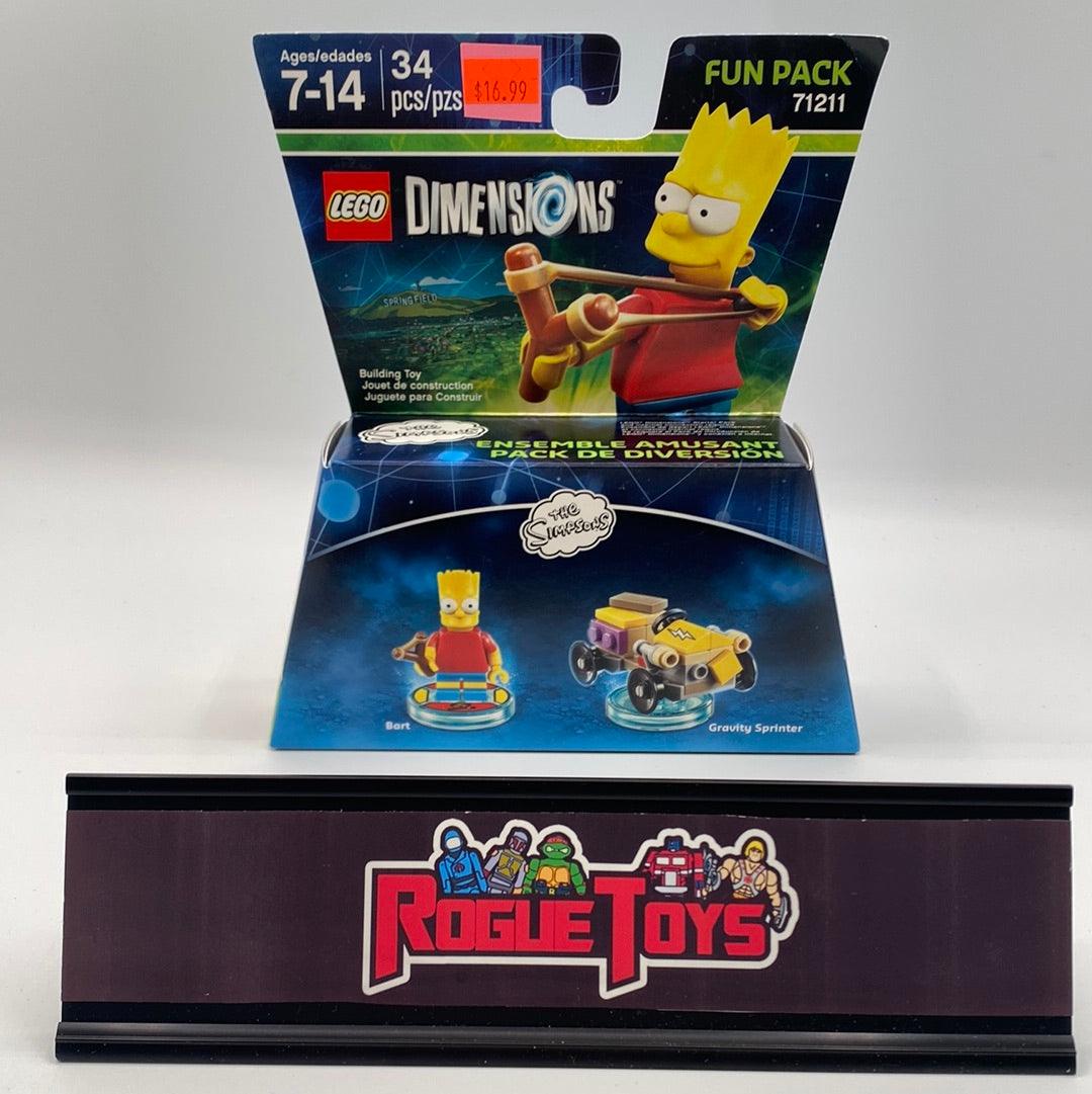 Lego Dimensions Fun Pack 71211 The Simpsons Bart & Gravity Sprinter - Rogue Toys