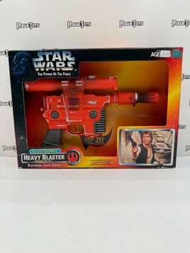 Kenner Star Wars The Power of the Force Rebel Alliance Electronic Heavy Blaster BlasTech DL-44 w/ Electronic Laser Sounds